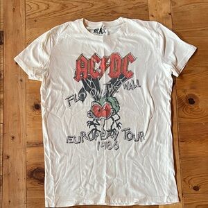 Lucky Brand White Graphic Tee